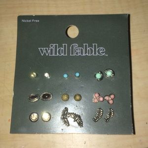 9 Pairs of Wild Fable Earrings